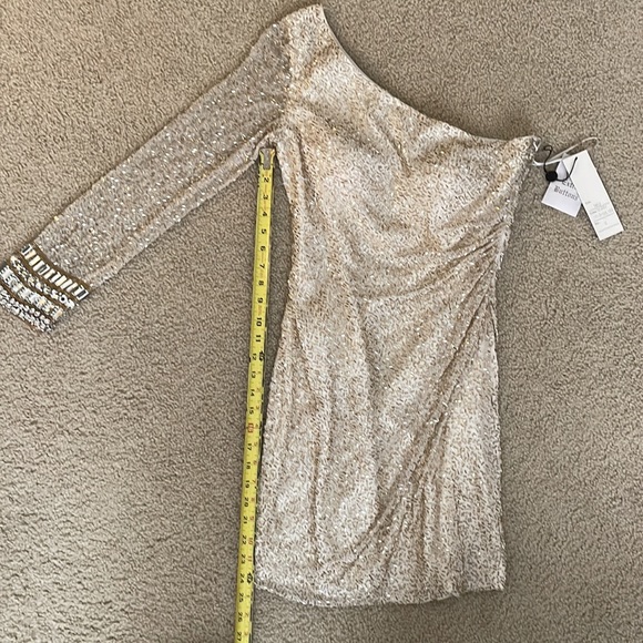 Sherry Hill Beaded Dress Size 6 - Picture 13 of 13